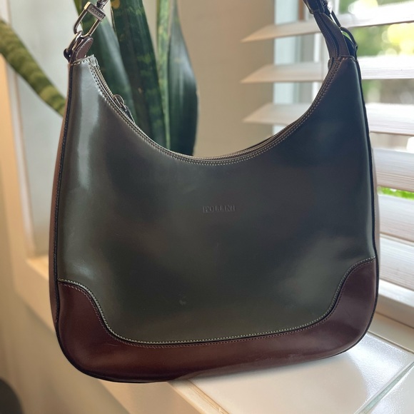 Vintage Pollini two-toned shoulder bag. - Picture 4 of 4